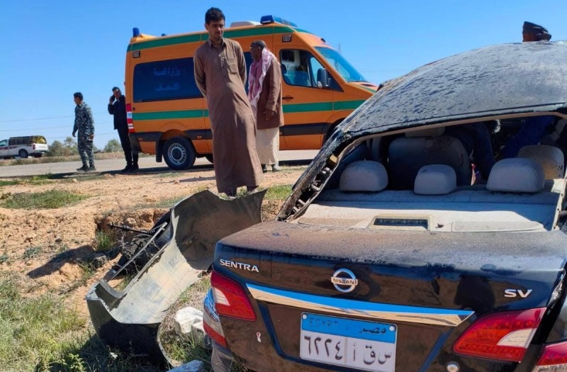 بسبب السرعة الجنونية.. إصابة شخصين في انقلاب سيارة ملاكي بترعة المريوطية بسبب السرعة الجنونية.. إصابة شخصين في انقلاب سيارة ملاكي بترعة المريوطية