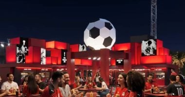 شاهد.. أجواء احتفالية مميزة فى احتفالية Fan Zone بالعاصمة الجديدة شاهد.. أجواء احتفالية مميزة فى احتفالية Fan Zone بالعاصمة الجديدة