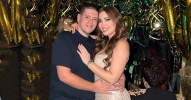 نسرين طافش ترد على شائعة انفصالها بصورة رومانسية مع زوجها