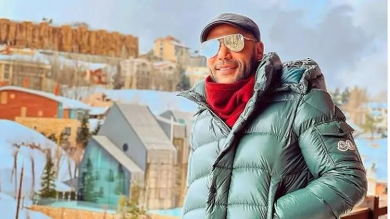 محمد عادل إمام ينشر فيديو مع شيكو من كواليس"صقر وكناريا"