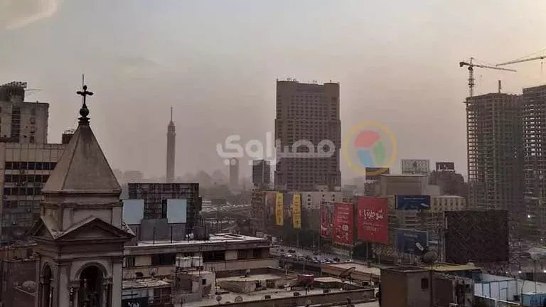 الأرصاد: اتجاهات الرياح تدفع الأتربة للحدود الجنوبية لمصر فقط الأرصاد: اتجاهات الرياح تدفع الأتربة للحدود الجنوبية لمصر فقط