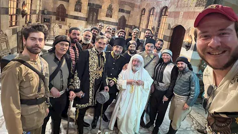 كواليس الظهور الأخير للفنان السوري أسامة السيد يوسف كواليس الظهور الأخير للفنان السوري أسامة السيد يوسف