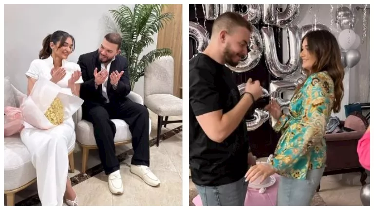 شريف الليثي يحتفل بعيد ميلاد ملك أحمد زاهر.. وعمرو الليثي يعلق- فيديو