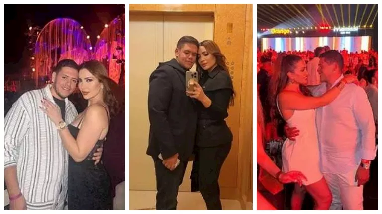 15 صور لـ أبرز لحظات نسرين طافش وأحمد جوهر