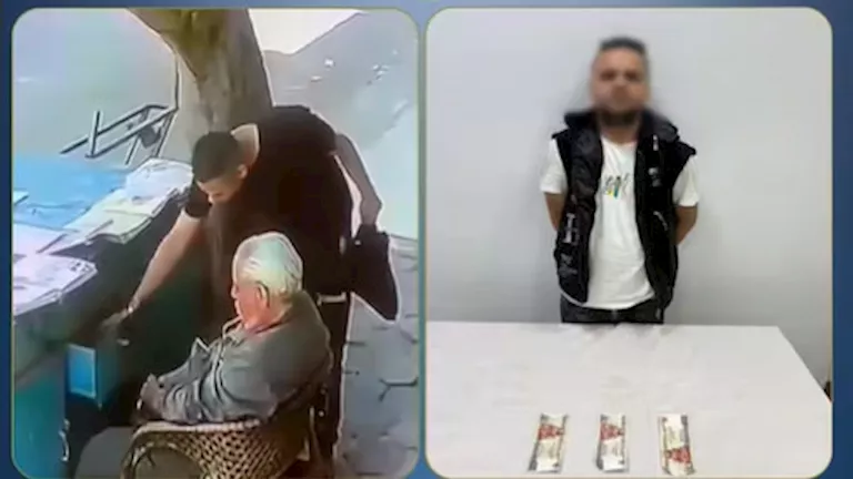 سارق بائع الجرائد في قبضة الأمن سارق بائع الجرائد في قبضة الأمن