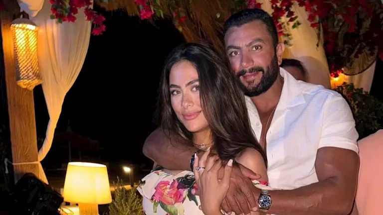 آخر ظهور للفنانة هاجر أحمد وزوجها رجل الأعمال أحمد الحداد آخر ظهور للفنانة هاجر أحمد وزوجها رجل الأعمال أحمد الحداد
