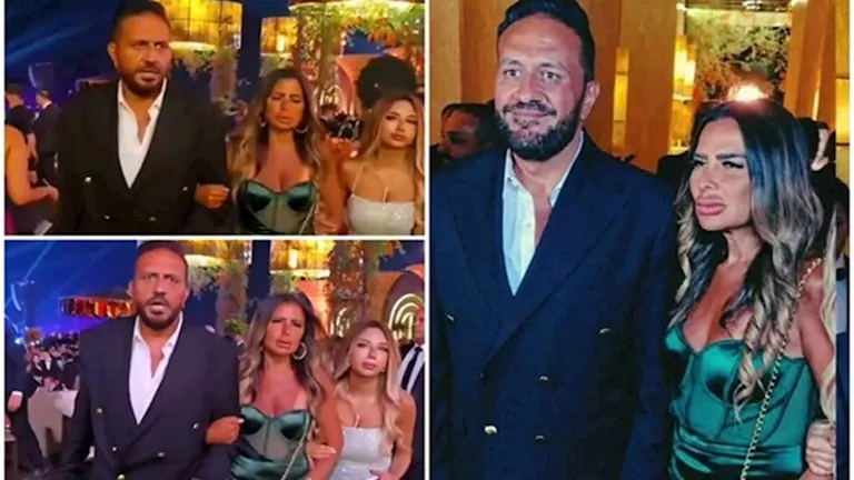 خالد سرحان وزوجته يتألقان في حفل زفاف ابنة شقيق عماد زيادة خالد سرحان وزوجته يتألقان في حفل زفاف ابنة شقيق عماد زيادة