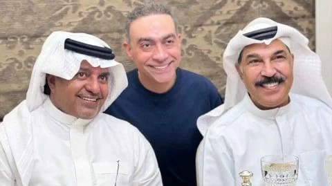 راشد الماجد يلبي دعوة «الهندي» في الكويت بحضور عبد الله الرويشد - أخبار السعودية