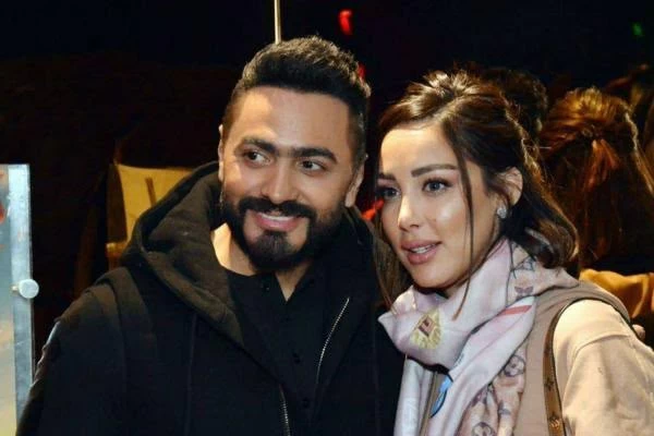 تامر حسني يحسم الجدل حول العودة لبسمة بوسيل - أخبار السعودية