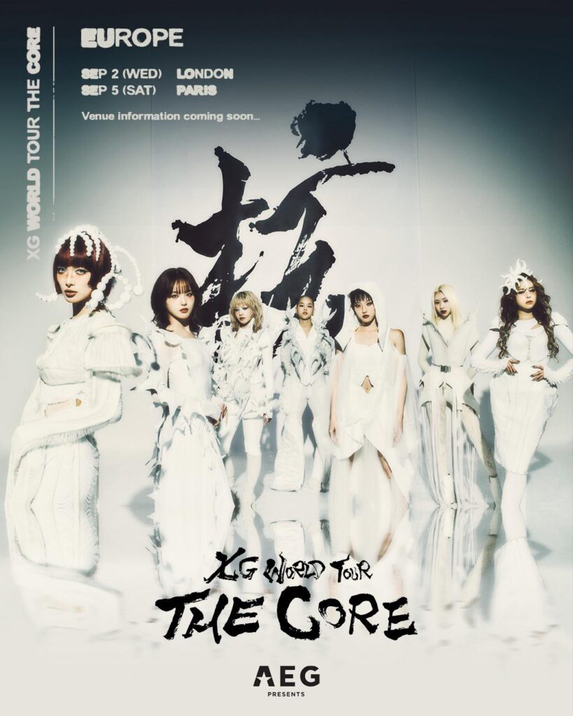 XG - جولة حول العالم: THE CORE (تواريخ أوروبا)