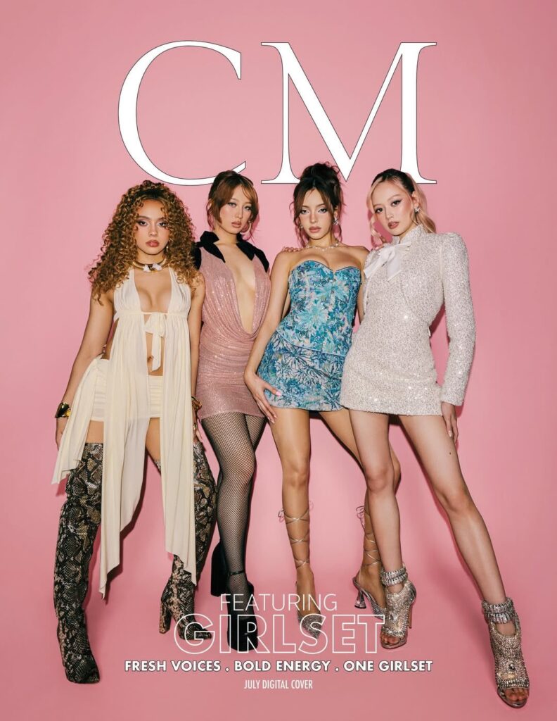 GIRLSET غلاف مجلة Composure
