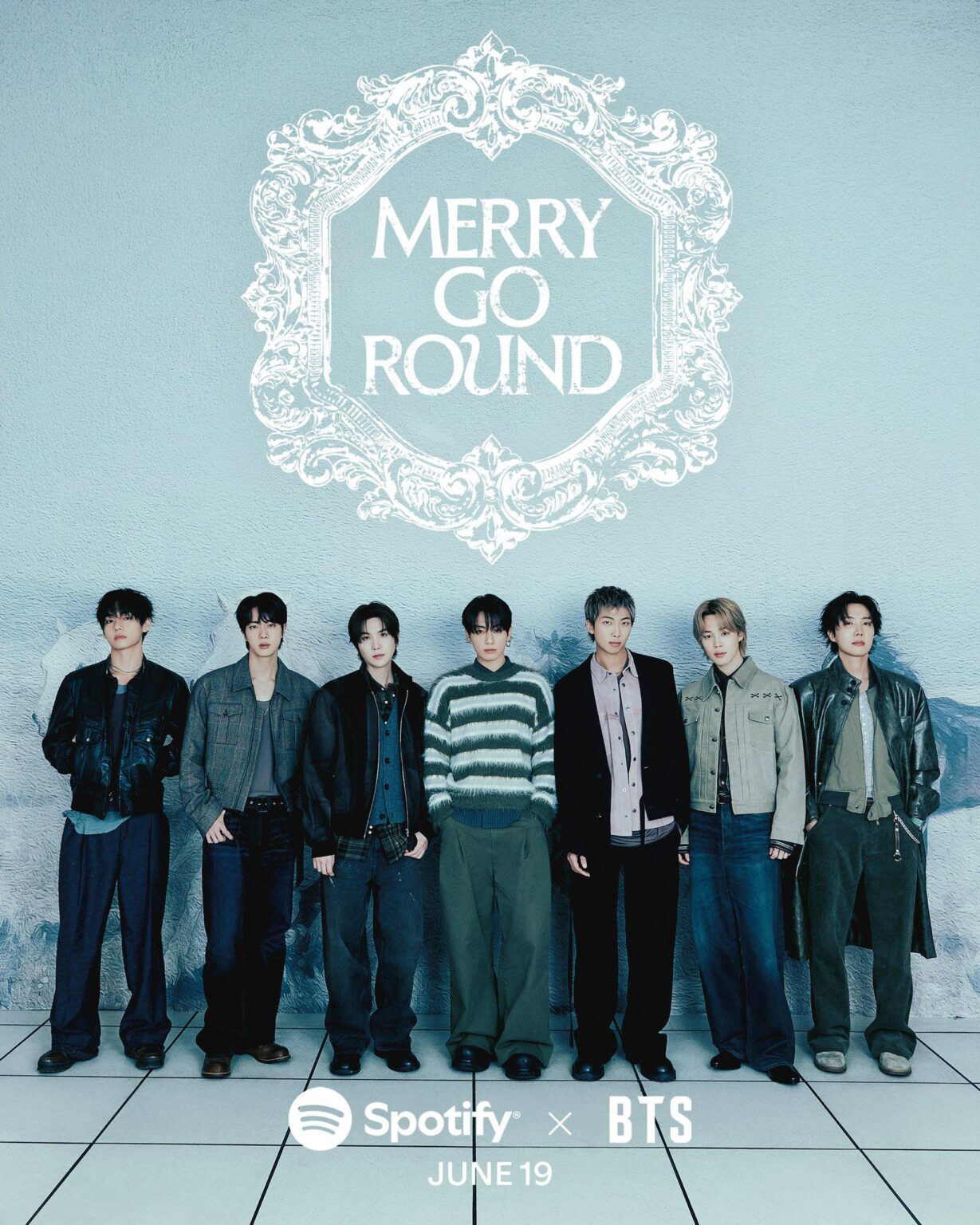 فرقة BTS ستصدر الفيديو الموسيقي لأغنية Merry Go Round على Spotify في 19 يونيو