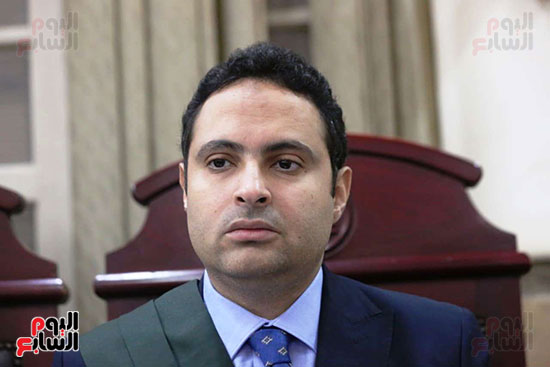 ممثل النيابة العامة بالمحاكمة