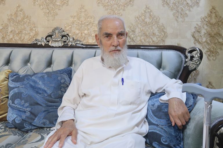صورة للشيخ عيد العباسي والد رانيا المصدر من حساب أيمن أحمد ذو الغنى على فيسبوك