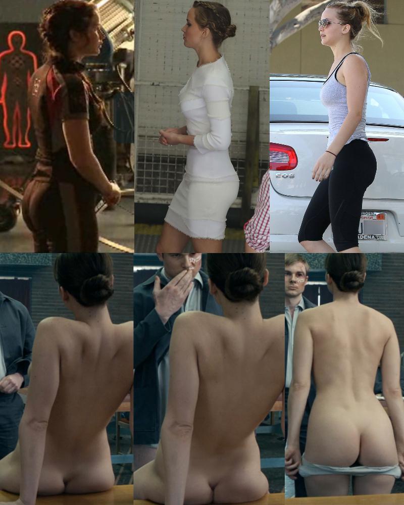 Jennifer Lawrence's Ass On/Off
