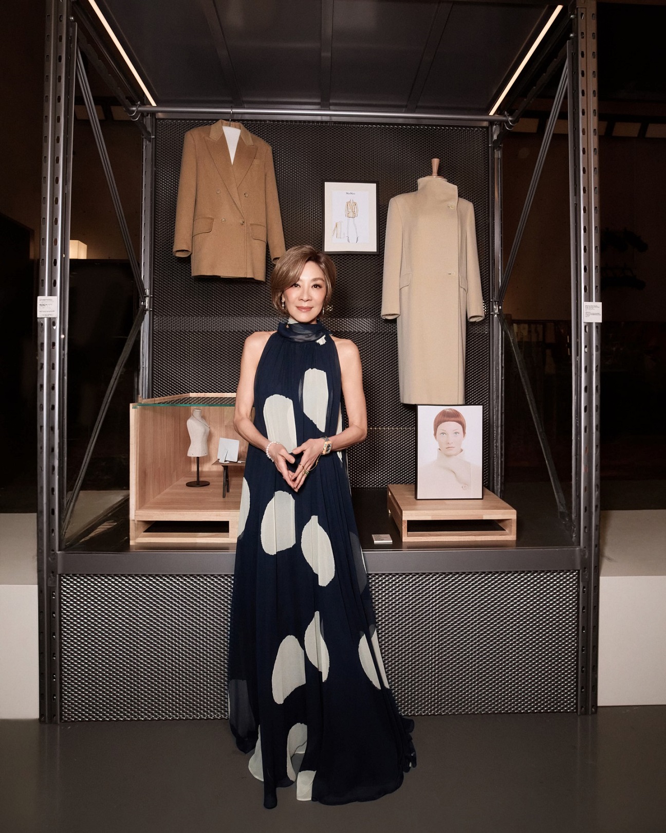 ميشيل يوه في عرض ماكس مارا Resort 2027 (إنستغرام)