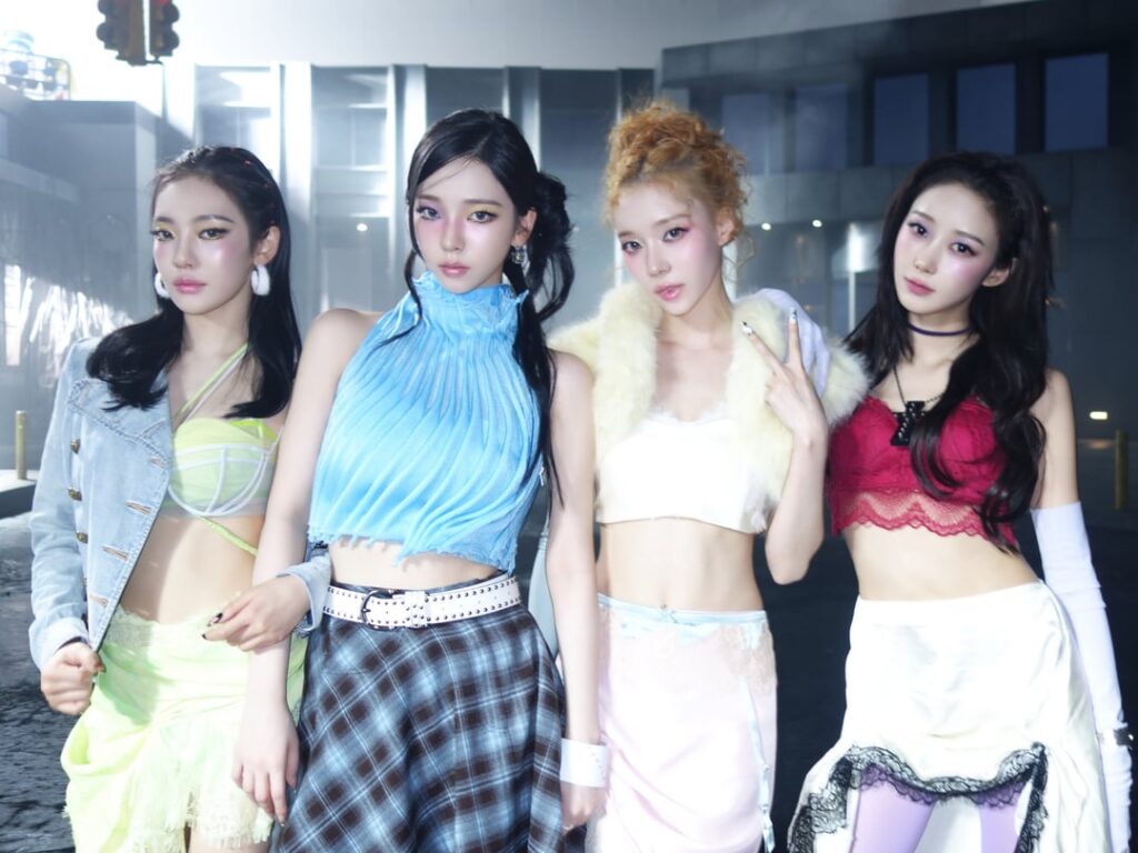 260617 aespa - الألبوم الثاني: LEMONADE (MV Behind Pics - Group)