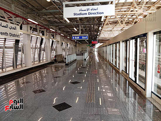 بدء تشغيل المرحلة الثانية من مونوريل شرق النيل (8)