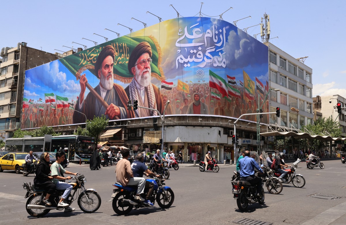 العاصمة الإيرانية طهران (أ ف ب).