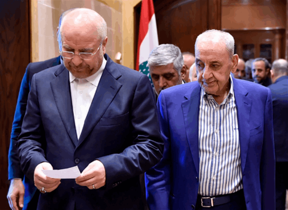 "مؤامرة وفتنة".. ماذا دار بين بري وقاليباف؟