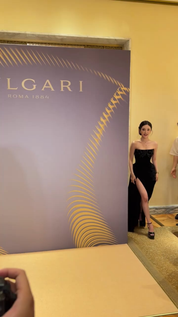 260628 تحديث KIKO RedNote ذو الوجه الكعكي مع حدث Ningning @ BVLGARI في Shenzhen