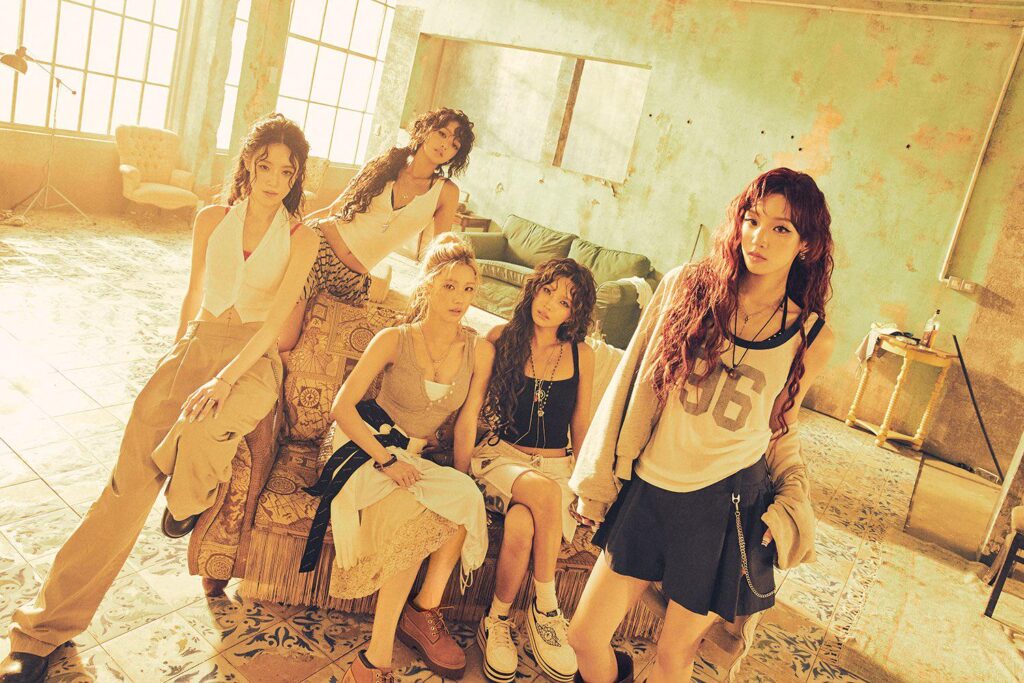i-dle - الألبوم المصغر التاسع: لقد صنعنا / Gimme Dat Love (الصورة المفاهيمية 1)