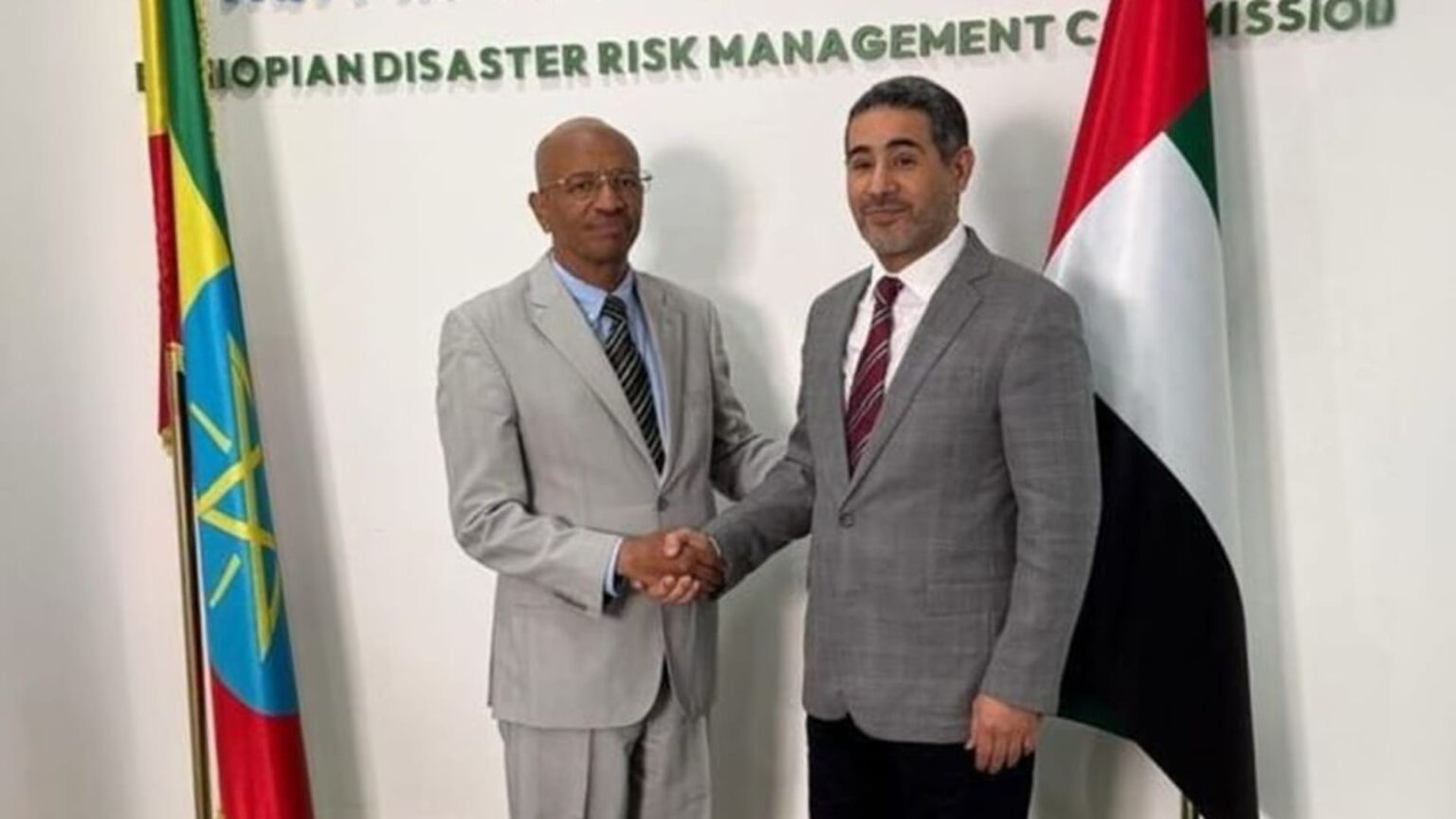 الإمارات وإثيوبيا تبحثان تعزيز التعاون في مجالات إدارة الطوارئ