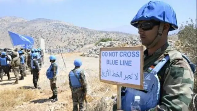جنود تابعون لليونيفيل في جنوب لبنان