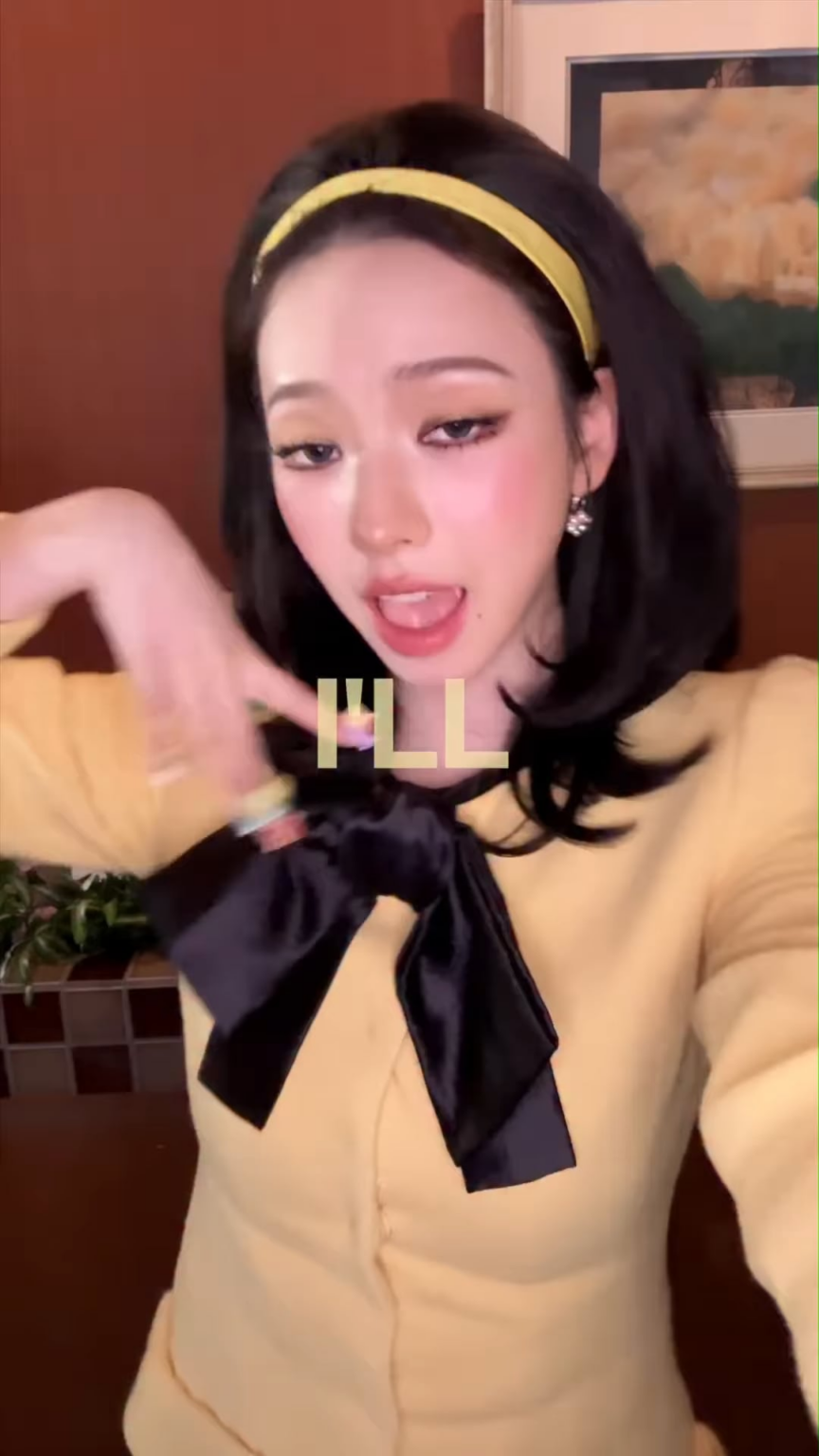 260610 تحديث aespa TikTok مع كارينا - مستحيل