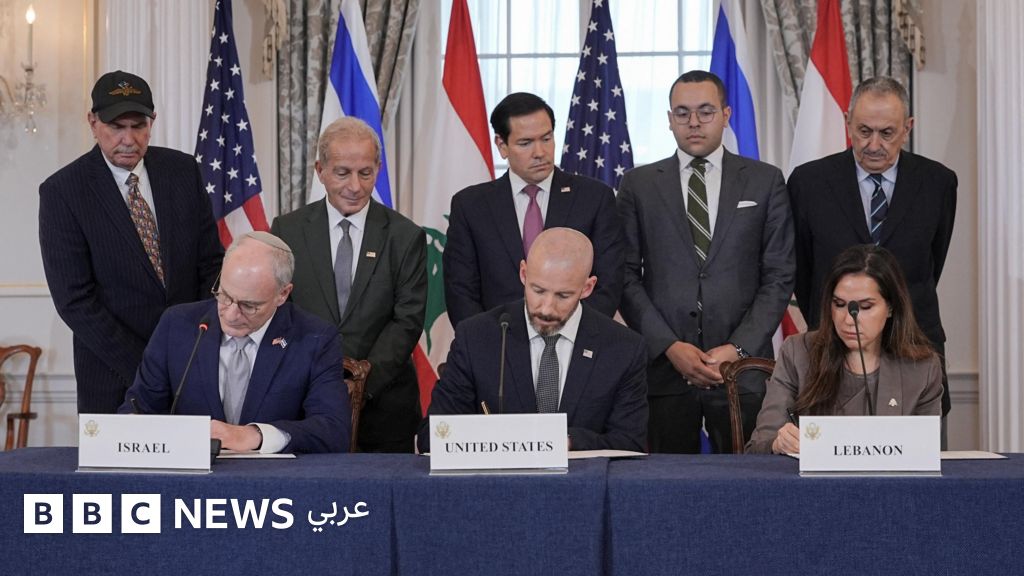 لبنان وإسرائيل يوقعان على اتفاق إطاري برعاية أمريكية