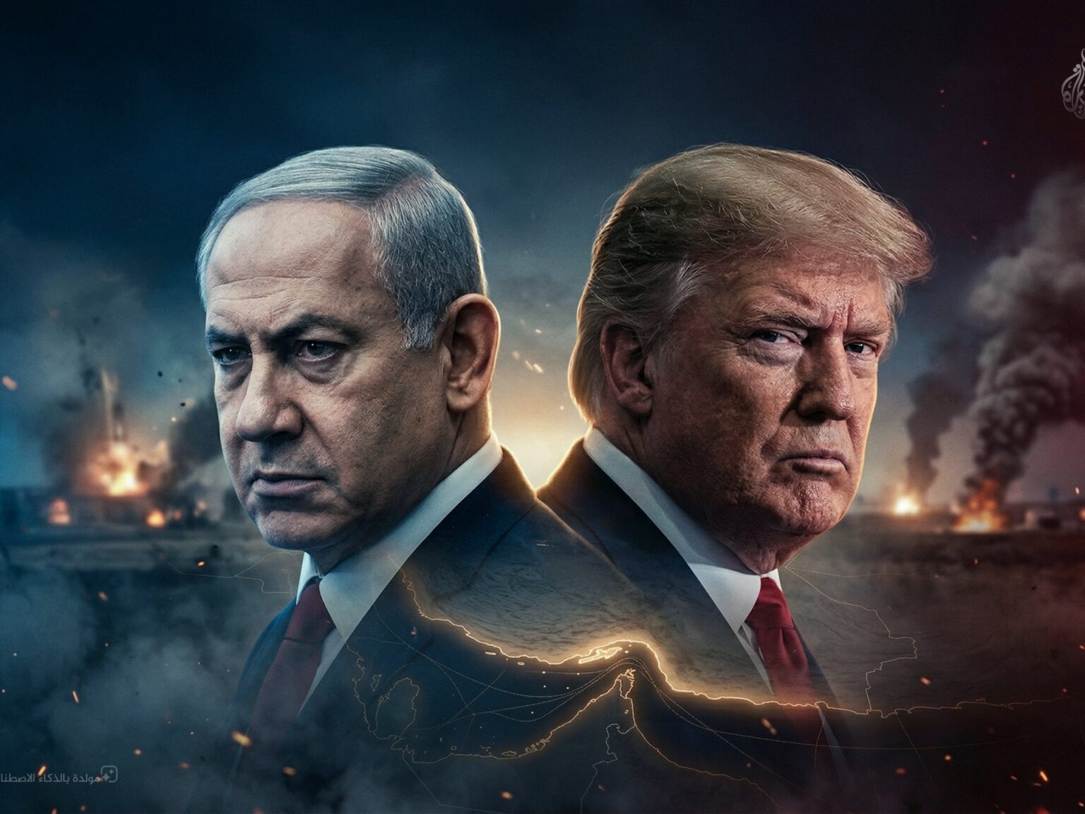 انتهت اللعبة وترمب ليس أمامه إلا إنزال نتنياهو عن الشجرة انتهت اللعبة وترمب ليس أمامه إلا إنزال نتنياهو عن الشجرة