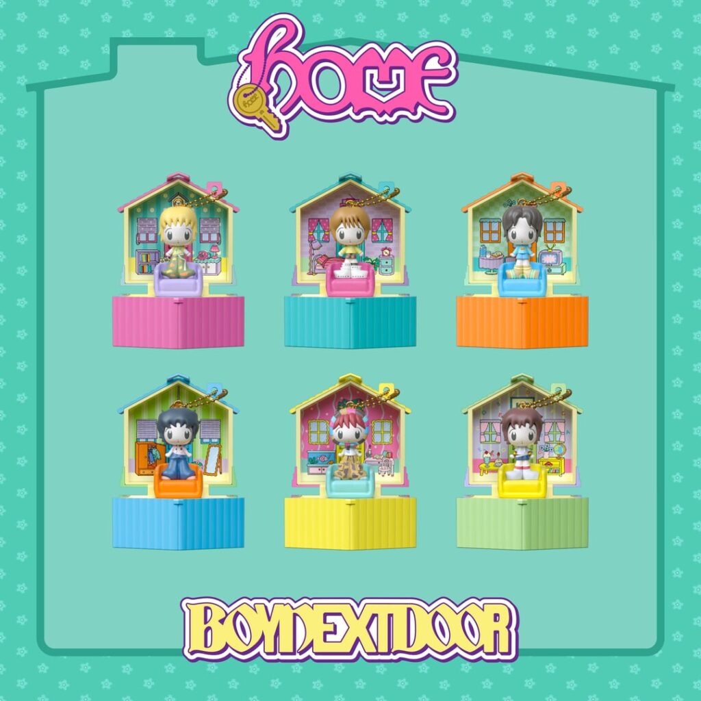 BOYNEXTDOOR - ألبوم الاستوديو الأول 'HOME' (تفاصيل تغليف الألبوم - إصدار Pocket Home.)