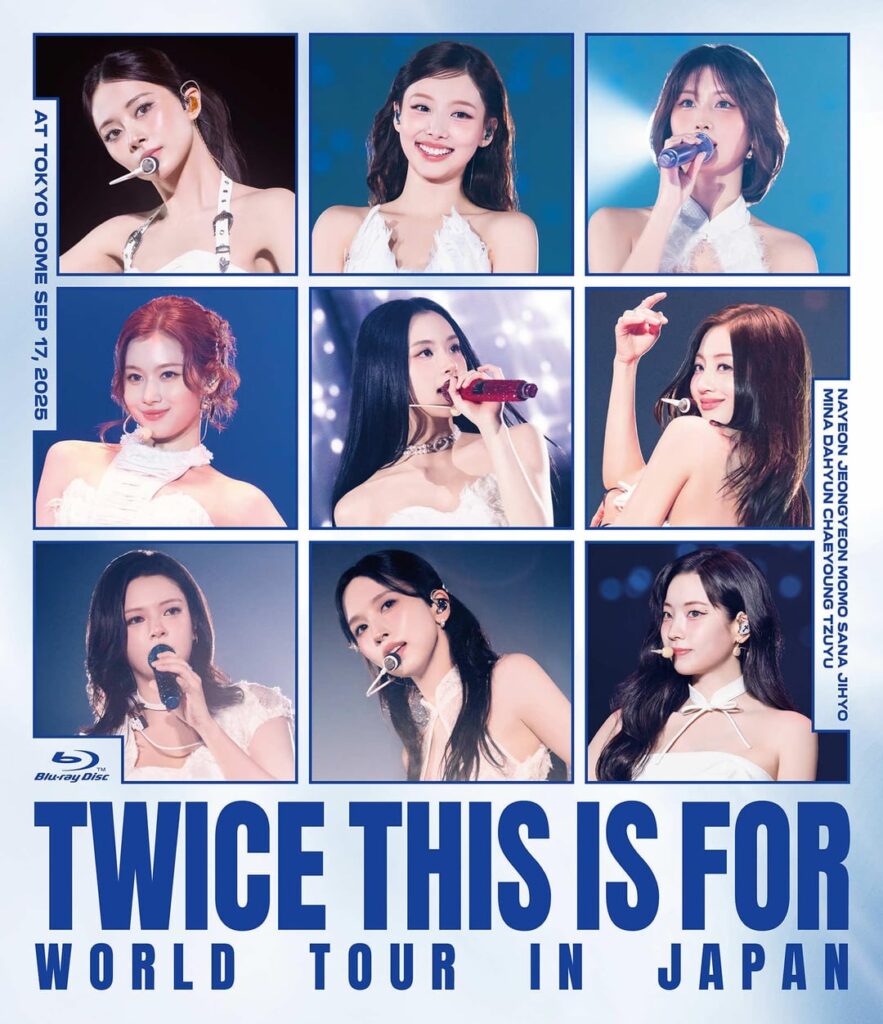 260628 تحديث موقع TWICE Japan - TWICE THIS FOR WORLD TOUR IN JAPAN في TOKYO DOME 17 سبتمبر 2025 (أغلفة Blu-ray وDVD عادية + محدودة الإصدار)