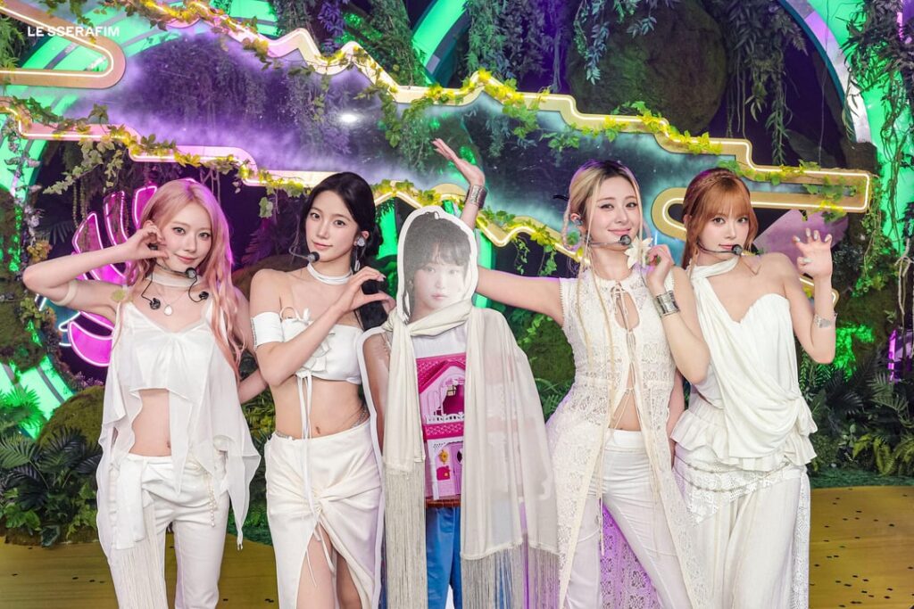 260605 LE SSERAFIM - BOOMPALA (خلف رسم الصور - SBS Inkigayo)