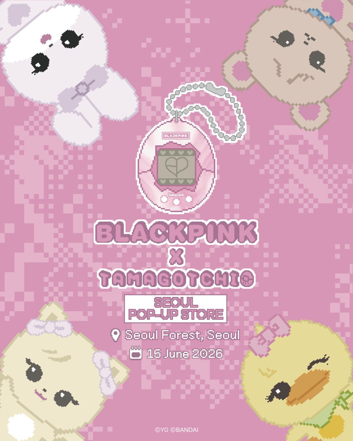 260602 متجر BLACKPINK X TAMAGOTCHI المنبثق في سيول
