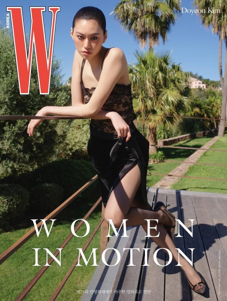 IOI Doyeon - W Korea x YSL (غلاف إصدار Women In Motion لشهر يوليو 2026)