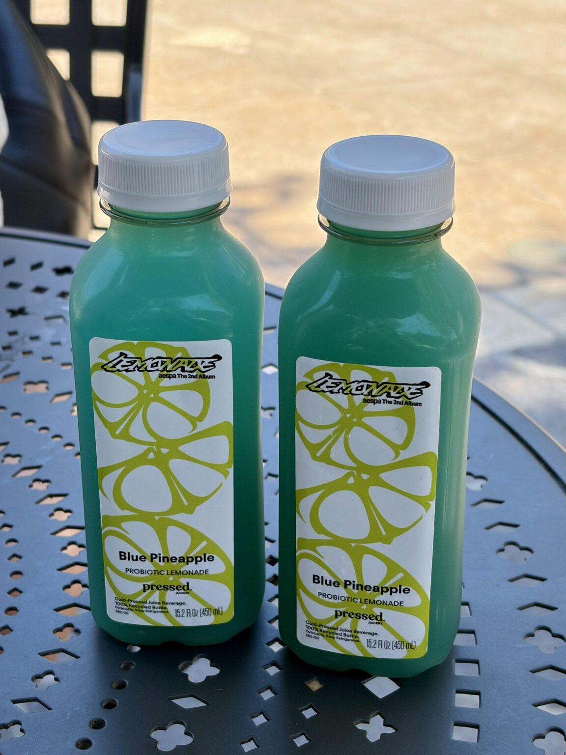 260602 تحديث Capitol Music Twitter - احصل على إصدار محدود من Blue Pineapple 'LEMONADE' فقط في 'PressedJuicery'، The Grove!