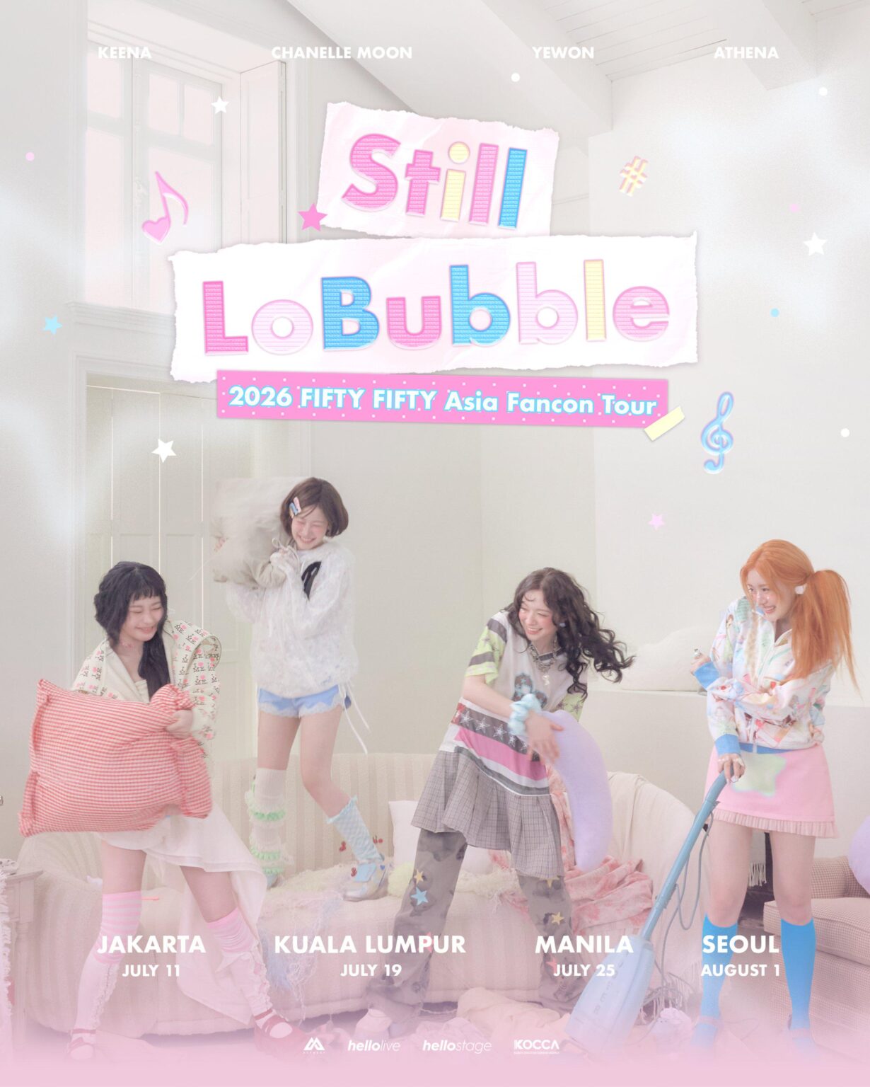 فيفتي فيفتي - 2026 جولة فيفتي فيفتي آسيا فانكون: Still LoBubble (ملصق إعلان)