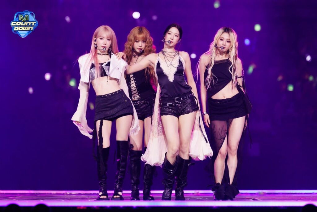 260609 LE SSERAFIM - CELEBRATION + BOOMPALA (صورة الأداء 260530) @ Mnet M Countdown X Mega Concert