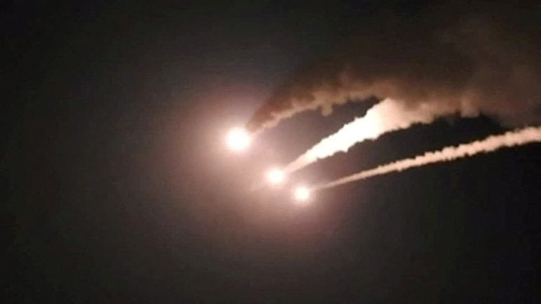 Iran launches missiles towards Israel, at an unknown location, in this still image taken from a video released June 7, 2026. Pool via WANA (West Asia News Agency)/ via REUTERS ATTENTION EDITORS - THIS PICTURE WAS PROVIDED BY A THIRD PARTY. IRAN OUT. NO COMMERCIAL OR EDITORIAL SALES IN IRAN. NO USE BBC PERSIAN. NO USE VOA PERSIAN. NO USE MANOTO. NO USE IRAN INTERNATIONAL. NO USE RADIO FARDA. NO USE ISRAEL. Verification lines: Reuters could not verify the date and location of the footage. No older versions were found posted online before June 7. Iran's State media reported waves of missiles towards Israel. The Israeli military said it had identified missiles launched from Iran on June 7. ISRAEL OUT. NO COMMERCIAL OR EDITORIAL SALES IN ISRAEL