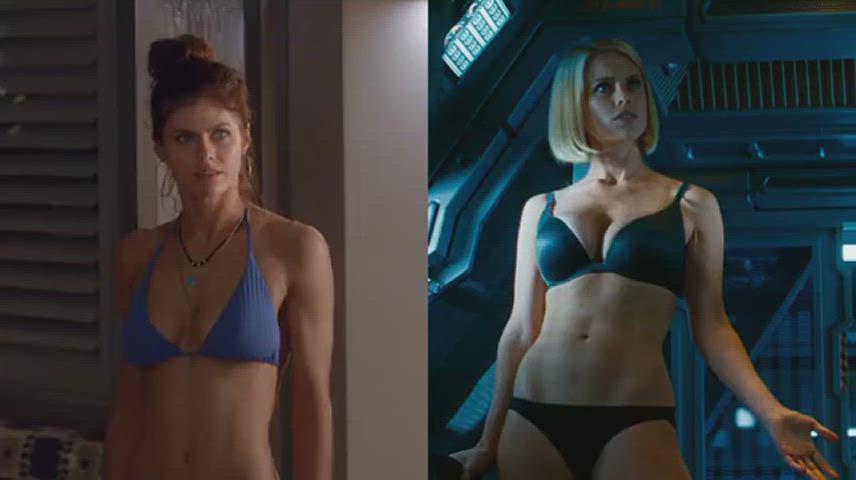 Alexander Daddario vs Alice Eve