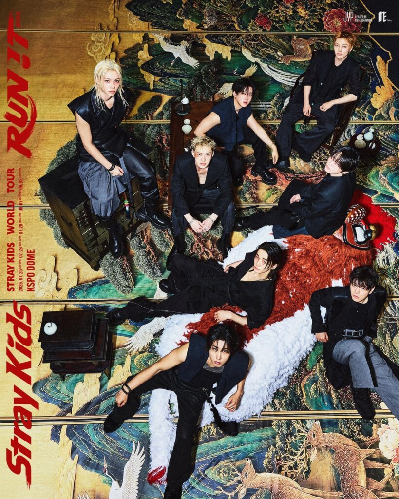فرقة Stray Kids - الجولة العالمية 'RUN IT' في سيول (صورة المفهوم)