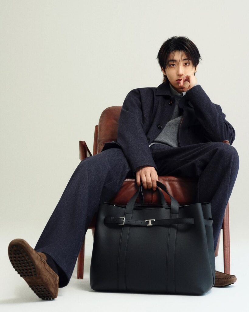 تم الإعلان عن Stray Kids Han رسميًا كسفير للعلامة التجارية Tod's