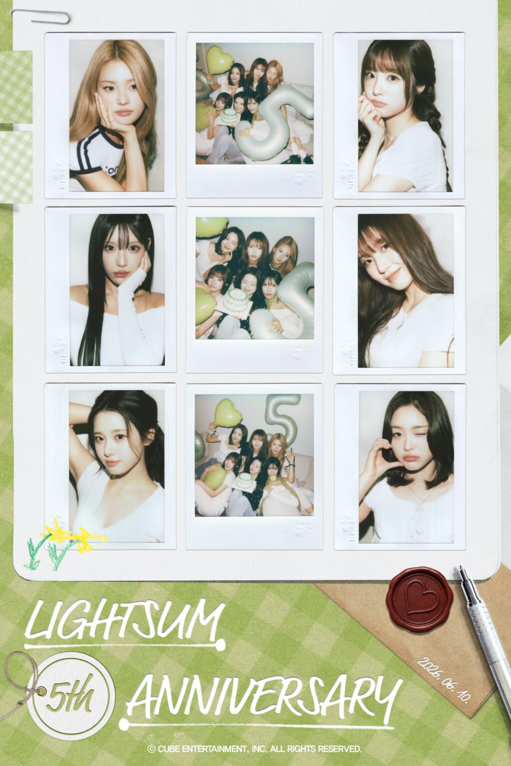 ذكرى سنوية خامسة سعيدة لـ LIGHTSUM!