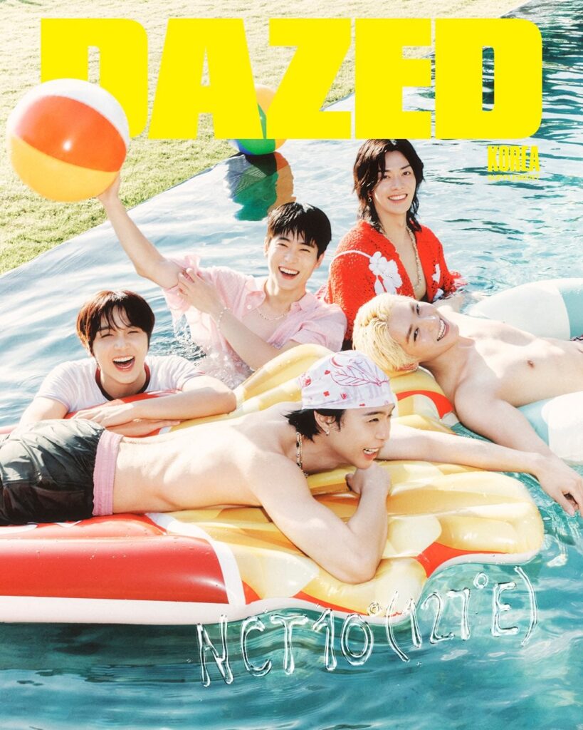 NCT 127 - DAZED Korea (أغلفة إصدارات يوليو 2026)
