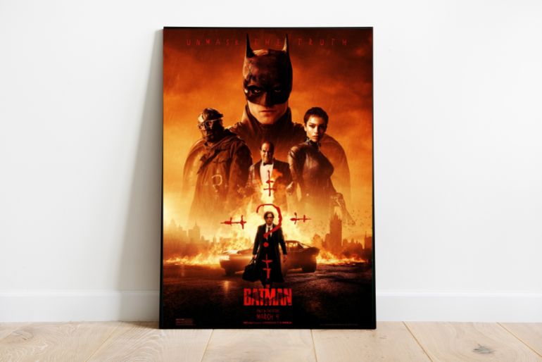 الملصق الترويجي ل"باتمان" 2022 IMDB