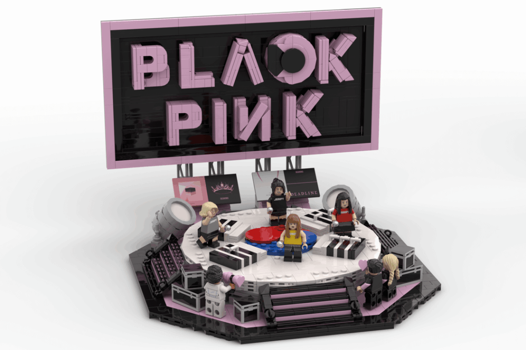 260715 Blackpink: أيقونات مشروع K-pop Lego Ideas