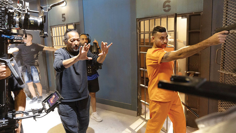 عمليات التصوير استمرت 10 أيام في منطقة العين. من المصدر