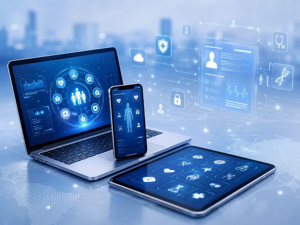 الصحة الرقمية في الإمارات.. منظومة متكاملة تعزز جودة الرعاية وكفاءة الخدمات الصحة الرقمية في الإمارات.. منظومة متكاملة تعزز جودة الرعاية وكفاءة الخدمات
