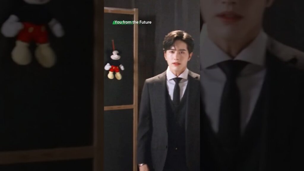 👀 الغيرة لا تحتاج إلى اعتراف... تكفي نظرة واحدة  #youfromthefuture #cdrama #luozheng #jimeihan
